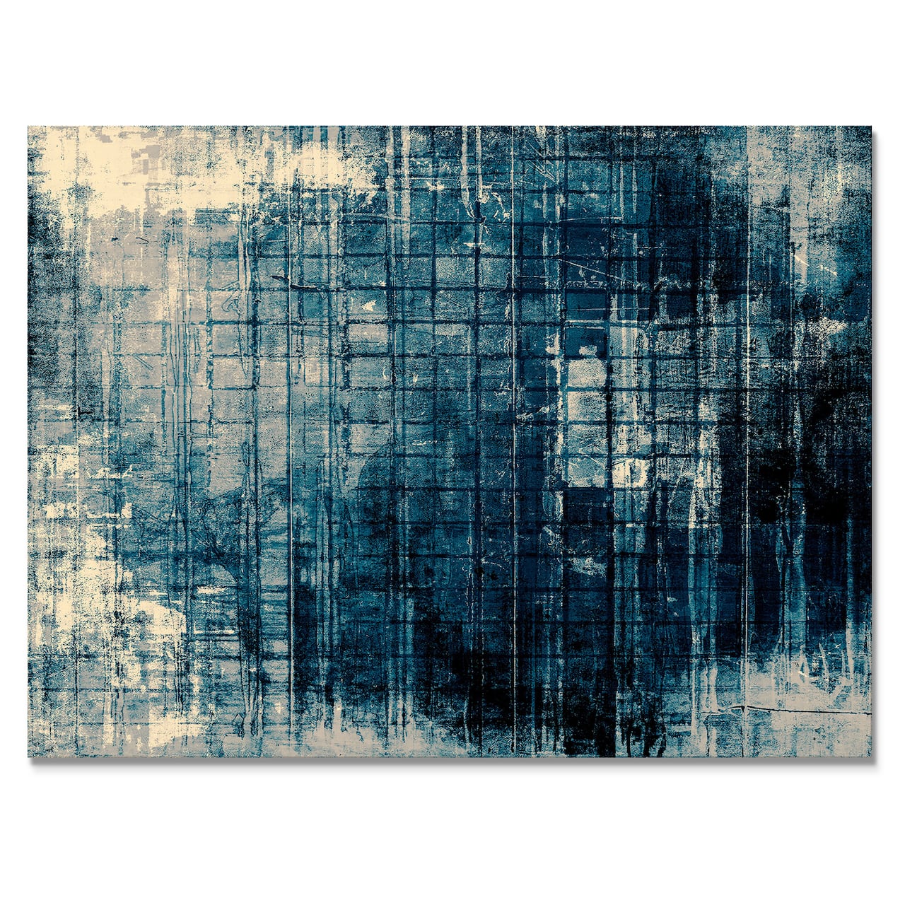Designart - Grunge background - Modern Canvas Wall Art